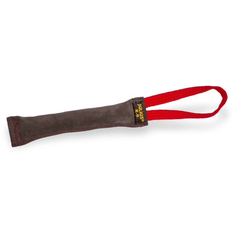 JULIUS K9 Padded Leather Tug with handle, small