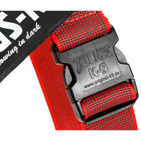 Julius logo-buckle Strap Belt - Black